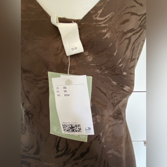 H&M Asymmetric-hem Slip Dress - Picture 4 of 5